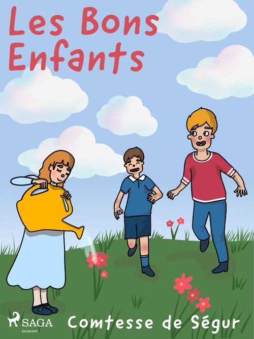 Couverture ebook de Les Bons Enfants, de Comtesse  De Segur