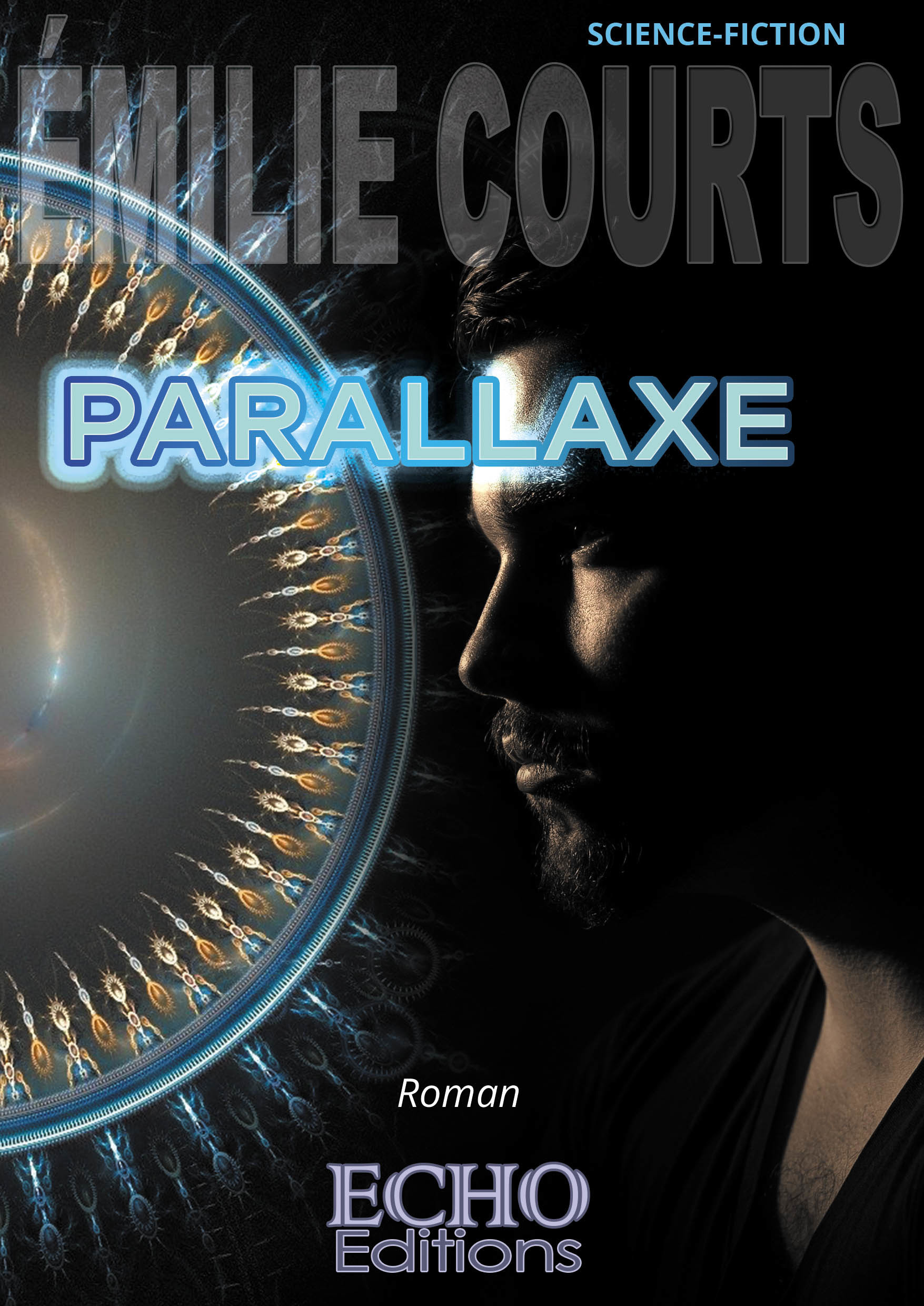 ebook cover of Parallaxe, by Emilie Courts