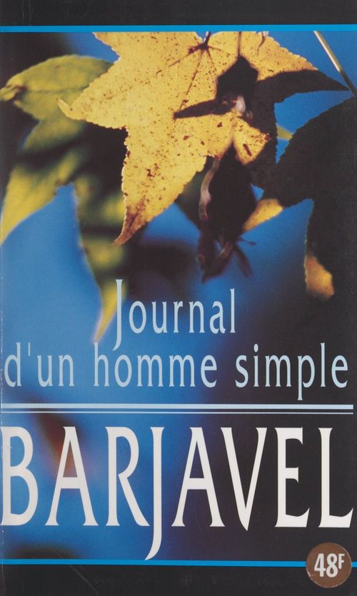 Couverture ebook de Journal d'un homme simple, de Rene Barjavel
