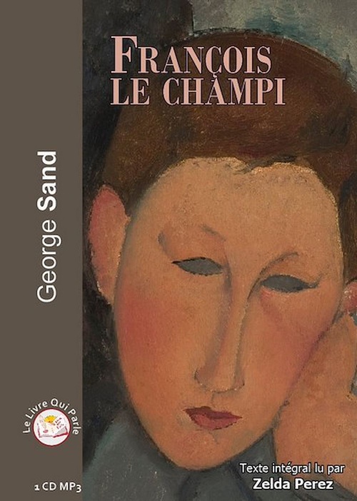 audiobook cover of François le champi, by George Sand, Zelda Perez