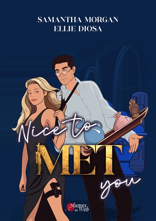 ebook cover of Nice to MET you, by Ellie Diosa, Samantha Morgan