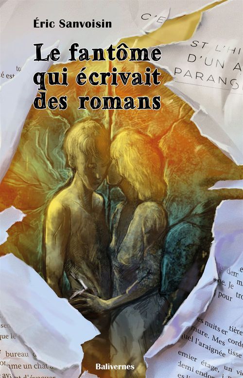 ebook cover of Le fantôme qui écrivait des romans, by Eric Sanvoisin