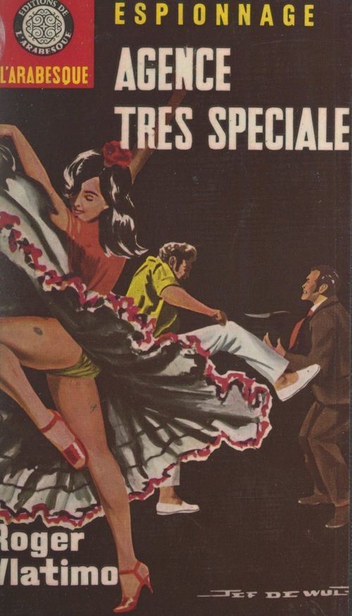 Couverture ebook de Agence très spéciale, de Roger Vlatimo