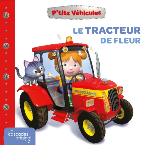 Couverture audiobook de P'tits Véhicules - Le Tracteur de Fleur, de Nathalie Bélineau