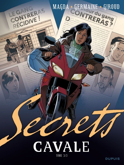 Couverture ebook de Secrets, Cavale - Tome 3, de Florent Germaine, Frank Giroud, Magda