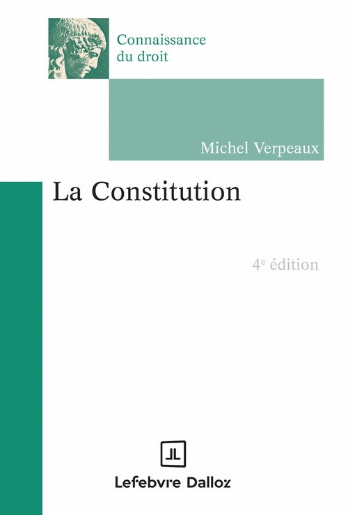 Couverture ebook de La constitution 4ed, de Michel Verpeaux