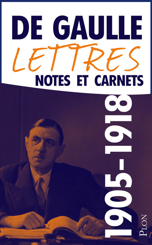 ebook cover of Lettres, notes et carnets 1905-1918, by Charles de Gaulle
