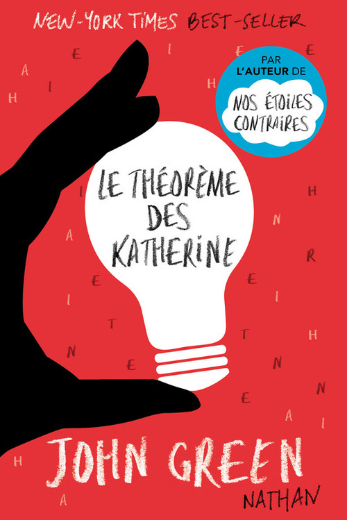 ebook cover of Le théorème des Katherine, by John Green