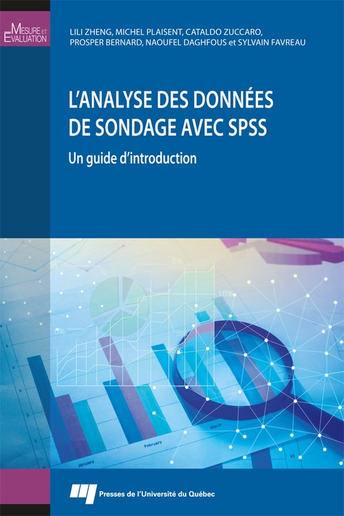 Couverture ebook de L'analyse des données de sondage avec SPSS, de Collectif
