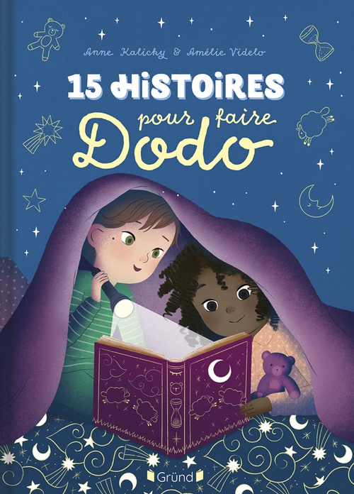 ebook cover of 15 histoires pour faire dodo, by Anne Kalicky