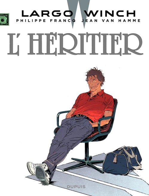 ebook cover of Largo Winch - Tome 1 - L'Héritier, by Jean Van Hamme, Philippe Francq