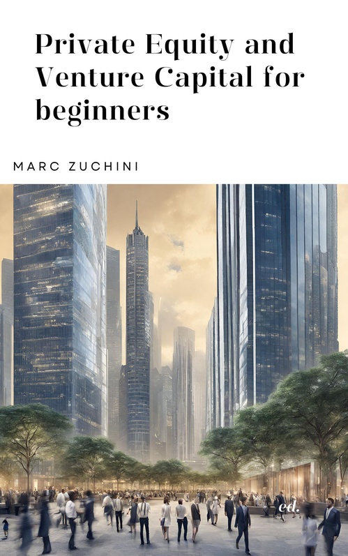 ebook cover of Private Equity and Venture Capital for beginners, by Marc  Zuchini