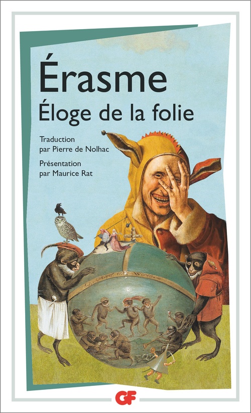 Couverture ebook de Éloge de la folie, de Erasme