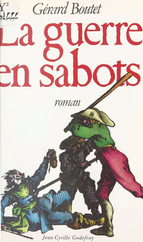 ebook cover of La guerre en sabots, by Gerard Boutet