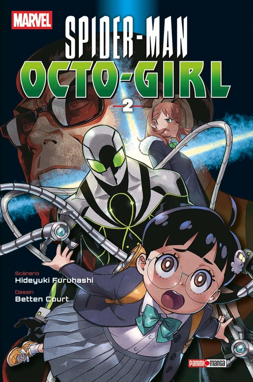 Couverture ebook de Spider-Man Octo-Girl T02, de Hideyuki Furuhashi, Court Betten