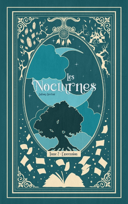 ebook cover of Les Nocturnes : L'ascension, by Anthony Lucchini