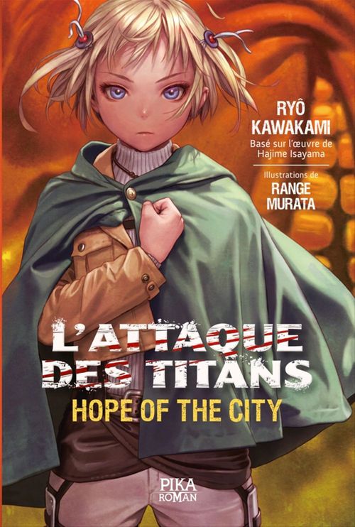ebook cover of L'Attaque des Titans - Hope of the City, by Hiroshi Seko, Hajime Isayama