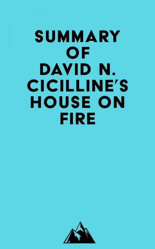 ebook cover of Summary of David N. Cicilline's House on Fire, by Everest Media