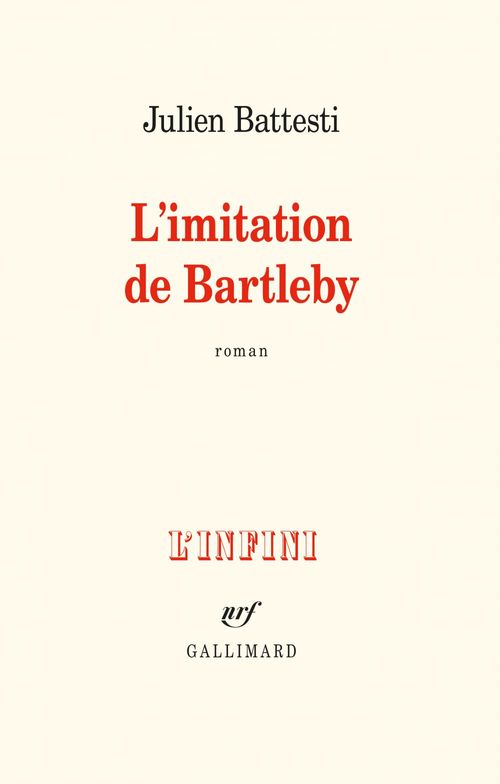 ebook cover of L'imitation de Bartleby, by Julien Battesti