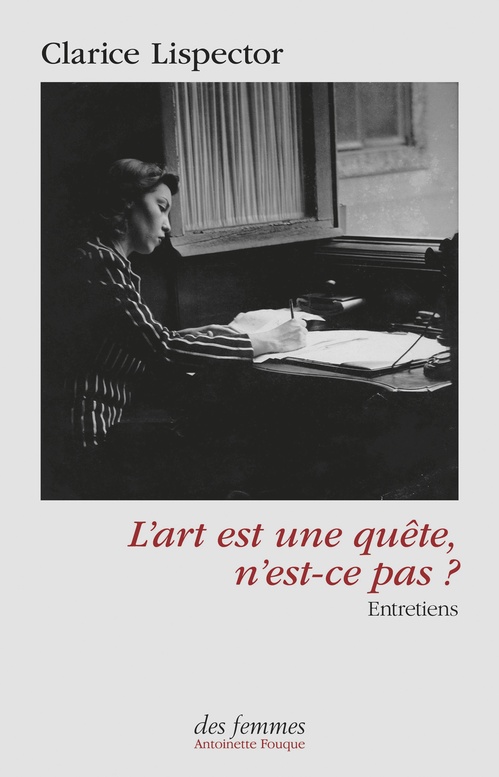 Couverture ebook de L'art est une quête, n'est-ce pas ?, de Clarice Lispector