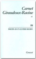 ebook cover of Carnet Giraudoux Racine Tome 2, by Jean Giraudoux, Jean-pierre Giraudoux