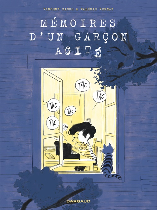 ebook cover of Mémoires d'un garçon agité, by Zabus