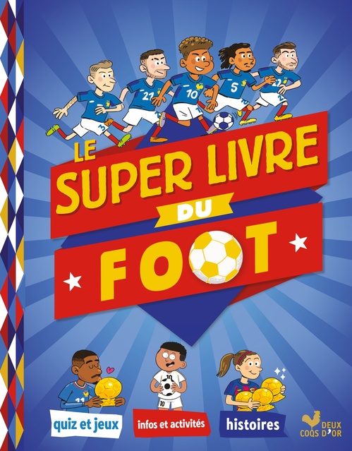 Couverture ebook de Le super livre du foot, de Willy Richert