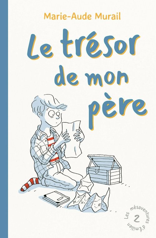 Couverture ebook de Le trésor de mon père, de Marie-Aude Murail