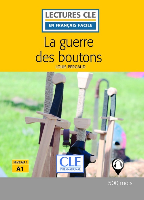 ebook cover of La guerre des boutons Lecture facile, by Louis Pergaud