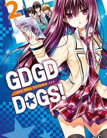 ebook cover of GDGD DOGS! T02, by Ema Toyama