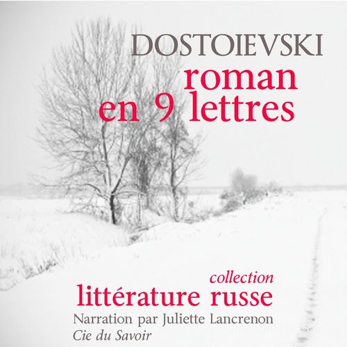 Couverture audiobook de Un roman en neuf lettres, de Fiodor Dostoïevsky