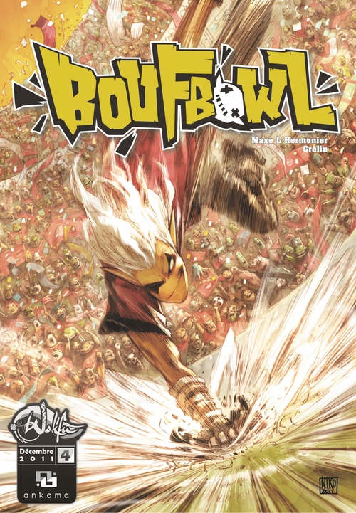 Couverture ebook de Wakfu Heroes : Boufbowl - Tome 4, de Grelin, Maxe L'Hermenier