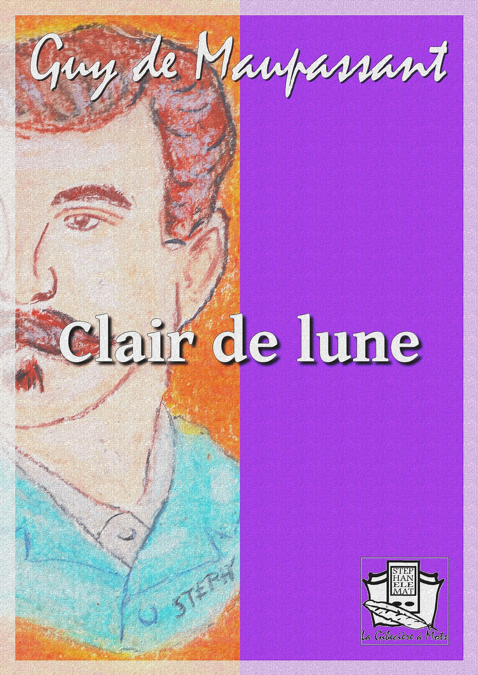 ebook cover of Clair de lune, by Guy De Maupassant