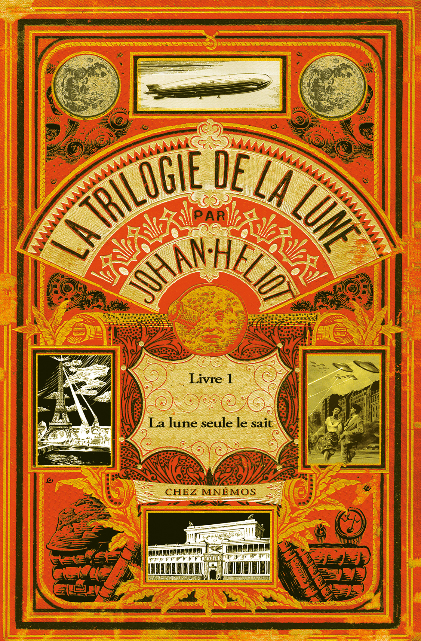 ebook cover of La Lune seule le sait, by Johan Heliot