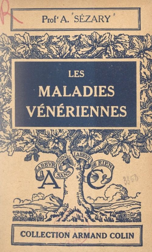 ebook cover of Les maladies vénériennes, by Albert Sezary