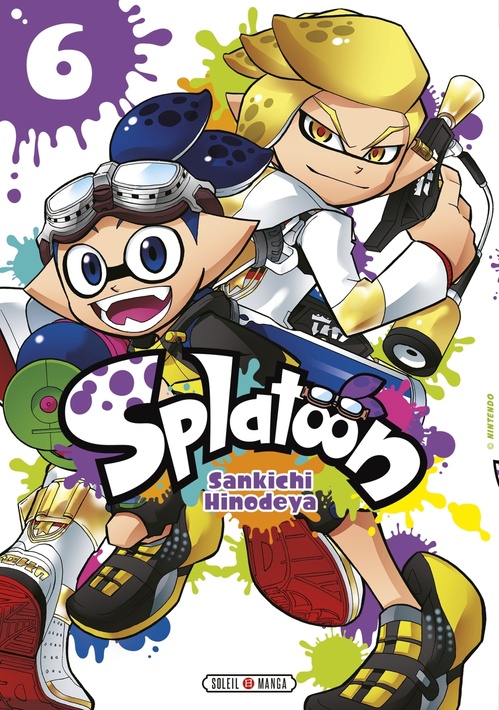 ebook cover of Splatoon T06, by Nintendo, Sankichi Hinodeya