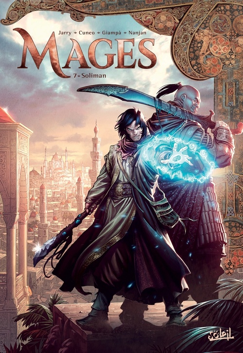 Couverture ebook de Mages T07 - Soliman, de Nicolas Jarry