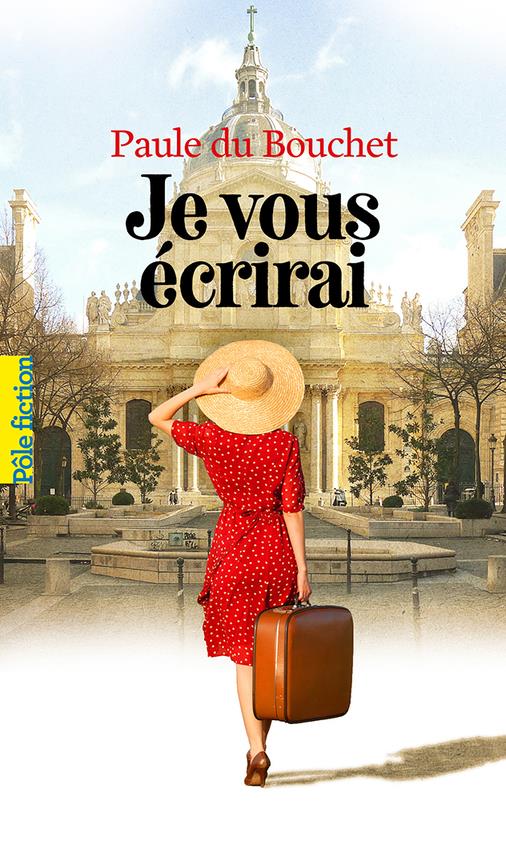 ebook cover of Je vous écrirai, by Paule Du Bouchet