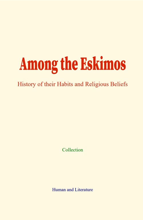 ebook cover of Among the Eskimos, by Collection