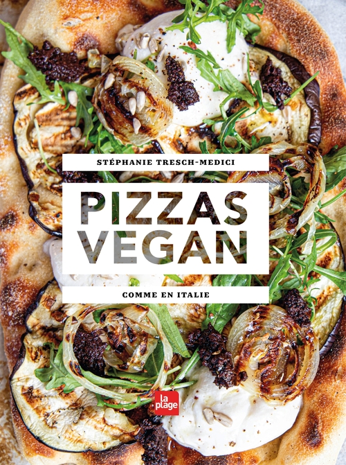 ebook cover of Pizzas vegan, by Stéphanie Tresch-Medici