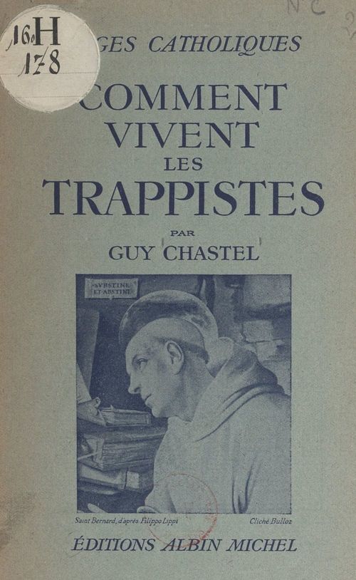 Couverture ebook de Comment vivent les Trappistes, de Guy Chastel