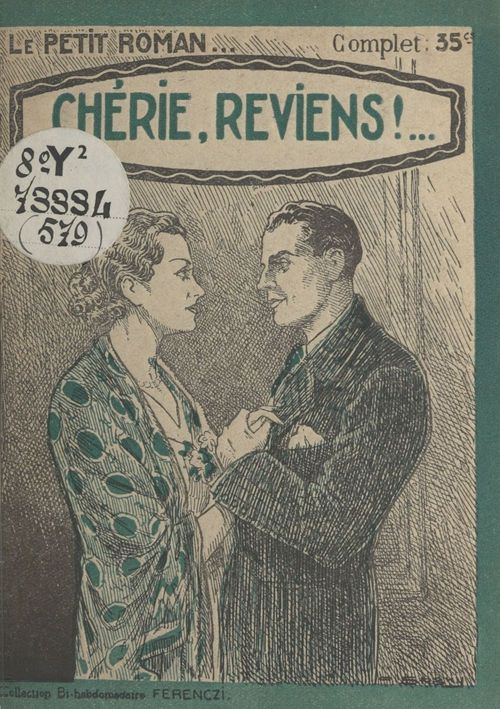 ebook cover of Chérie, reviens !, by Marthe Doranne
