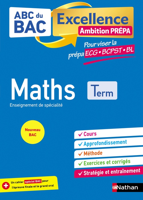 Couverture ebook de ABC Excellence - Ambition Prépa - Maths prépa ECG - BCPST - BL, de Gérard Chassard, Christian Lixi