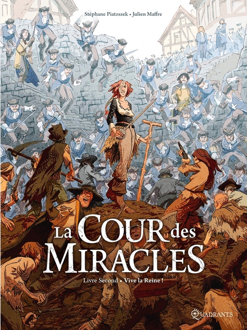 ebook cover of La Cour des miracles T02 - Vive la Reine !, by Stephane Piatzszek