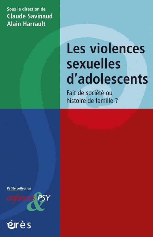 ebook cover of Violences sexuelles d'adolescents, by Alain Harrault, Claude Savinaud