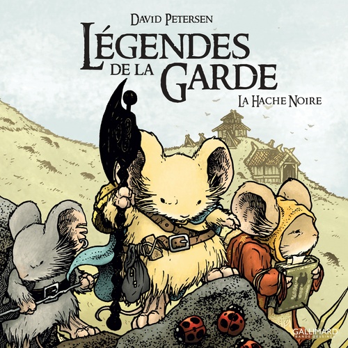 Couverture ebook de Légendes de la Garde (Tome 3) - La Hache Noire, de David Petersen