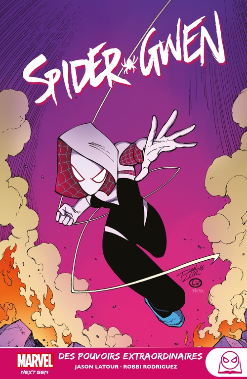 ebook cover of Spider-Gwen : Des pouvoirs extraordinaires, by Jason Latour