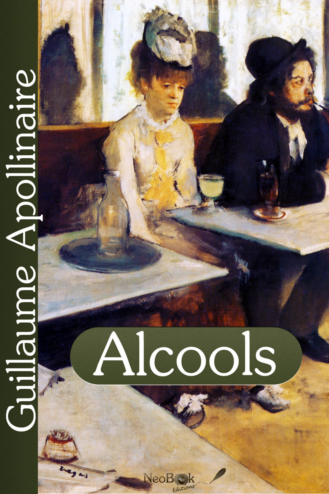ebook cover of Alcools, by Guillaume Apollinaire