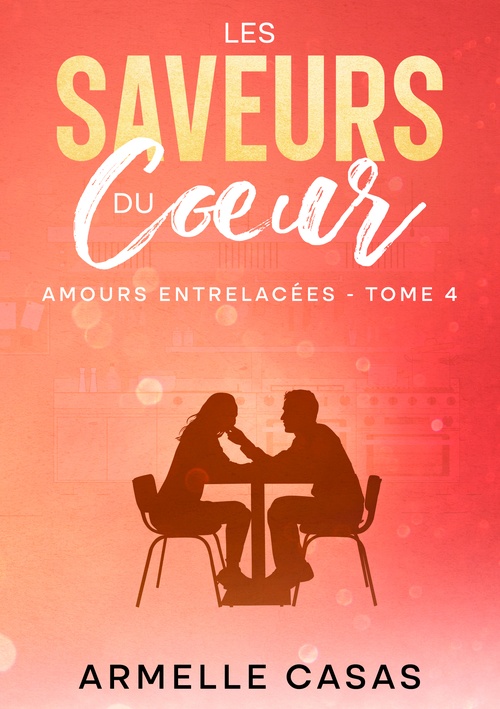 Couverture ebook de Les Saveurs du coeur, de Armelle Casas