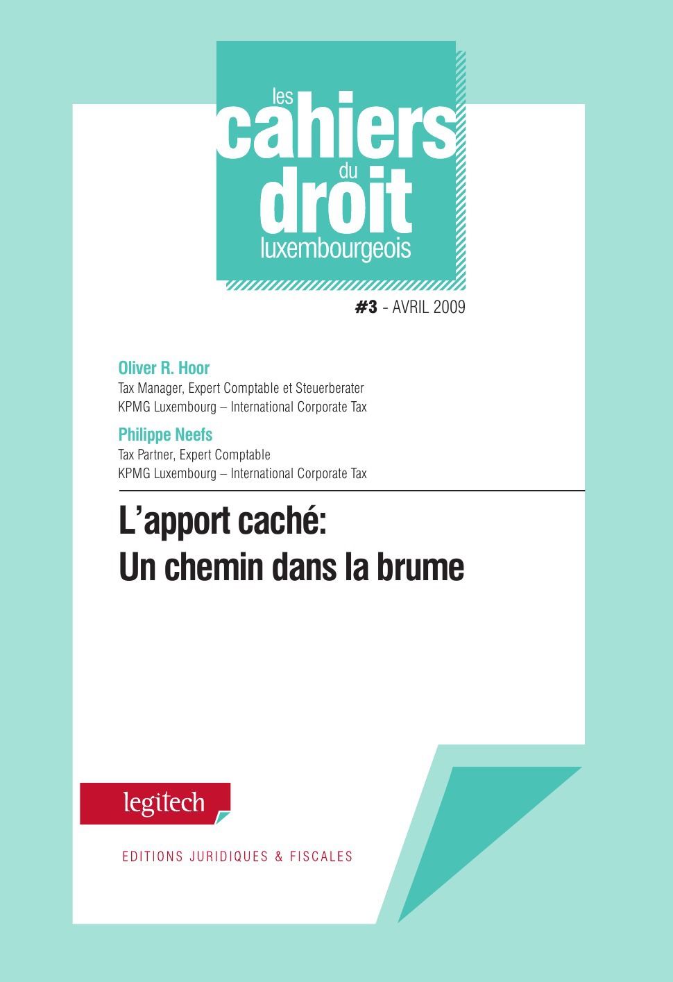 Couverture ebook de L'apport caché: Un chemin dans la brume, de Collectif